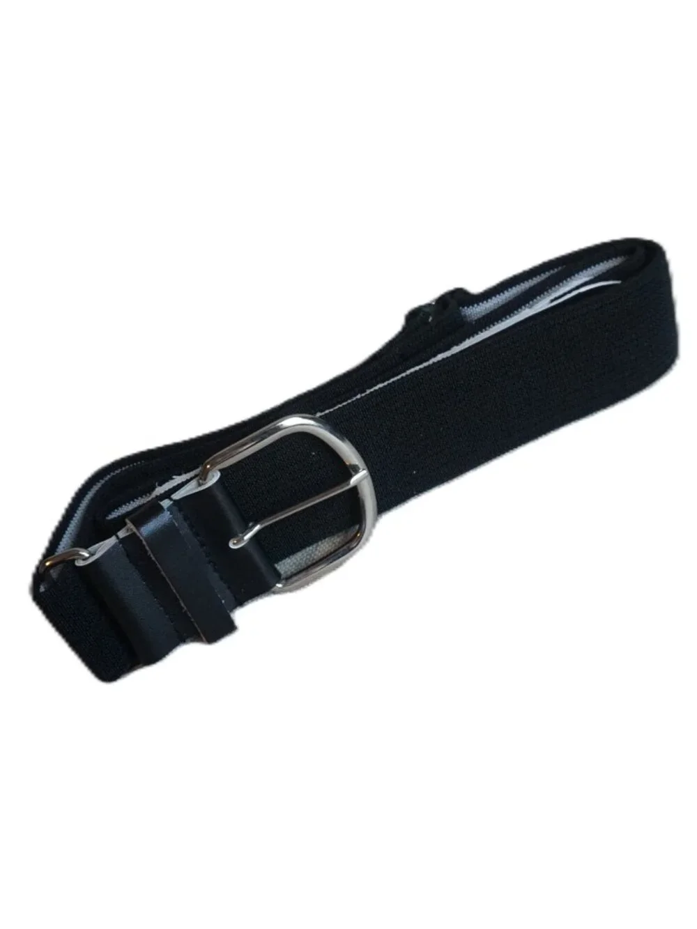 BSN Sports Black Athletic 1.5 inch Wide Belt Stretch Youth OSFM